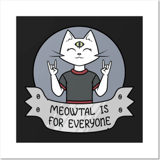 Meowtal Posters and Art